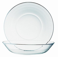 Hartglas Teller/Schüssel COSMOS Durchmesser 14 cm - Höhe 2,5 cm Einer für