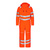 Safety Winteroverall - 4XL - Orange - Orange | 4XL: Detailansicht 1