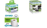 DYMO Etiquette d'adresse LabelWriter, 89 x 36 mm transparent (80999013)