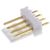 Molex KK 254 Stiftleiste Stecker Gerade, 4-polig / 1-reihig, Raster 2.54mm, Kabel-Platine, Lötanschluss-Anschluss,