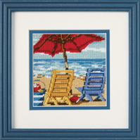 Needlepoint Kit: Mini: Beach Chair Duo