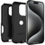 OtterBox Commuter Apple iPhone 15 Pro - Schwarz - ProPack (ohne Verpackung - nachhaltig) - Schutzhülle - Schutzhülle