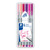triplus® fineliner 334 Dreikantiger Fineliner STAEDTLER Box mit 6 sortierten "Flamingo" Farben