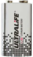 Ultralife 9 Volt, U9VL, U9VL-J Lithium Batterie