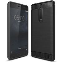 NALIA Silicone Case compatible with Nokia 5, Ultra-Thin Protective Phone Cover Rugged TPU Rubber-Case Gel Soft Skin, Shockproof Slim Back Bumper Protector Smartphone Back-Case S...