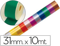 Cinta Fantasia 10 Mt X 31 mm Verde