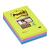 Post-it Super Sticky Notes 102x152mm Ruled 90 Sheets Ultra Colours (Pack 3) 660-3SSUC