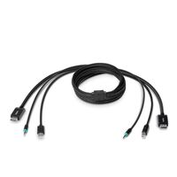 Kvm Cable Black 1.8 M, ,