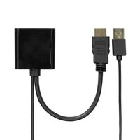 HDMI to DisplayPort Converter Active 20cm HDMI kábelek