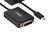 adaptor USB 3.1 Typ C DVI-D , aktiv St/Bu 30 aktiv St/Bu 30,