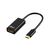 USB-C to HDMI Slim, Black 4K60Hz Video resolution Up 4K*2K@60Hz 0,15m HDMI Adapter
