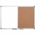 Kombitafel Maya Kork/Whiteboard-Melamin 120x120cm