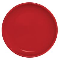Olympia Cafe Coupe Plate in Red - Porcelain - 250 �mm - Pack of 6