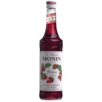 Monin Strawberry Syrup with Natural Fruit - No Artificial Additives - 700ml