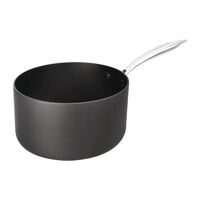 Vogue Non Stick Sauce Pan Anodised Aluminium 200mm - Capacity - 3.2 Ltr