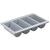 Kristallon Cutlery Tray Made of Melamine Easy to Clean - 100x530x325mm