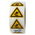 Warnschild, 50 mm, Warnung Stolpergefahr, W007, ASR A1.3, DIN EN ISO 7010, Polyethylen, 1.000 Warnaufkleber