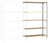 Breitfach-Steckregal Anbauregal mit 5 Holzverbundböden, HxBxT = 2000 x 1250 x 400 mm | RBK2779