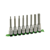 Inbusdopsleutelset Torx lang 1/2 - Lang - 8-delig - TX25-60