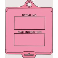 Medium asset tags - Inspection (Style A)