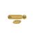 27mm Traffolyte valve marking tags - Bronze Effect (276 to 300)