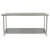 Stainless steel food preparation tables