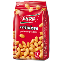 Lorenz Erdnüsse gesalzen, Knabberartikel, 200g Beutel