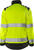 High Vis Green Jacke Damen Kl. 3, 4068 GPLU Warnschutz-gelb/schwarz - Rückansicht
