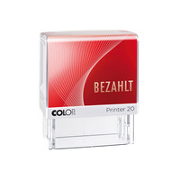 Produktbild COLOP Printer 20 LGT BEZAHLT Kissen rot