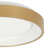 LED Deckenleuchte RINGLEDE Ø 38cm, 30W, 2700K, 2400lm, IP20, CRI>90, dimmbar, gold