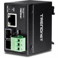 TRENDnet TI-F10SC Convertisseur fibre industriel SC 100Base-FX multimode (2 km)