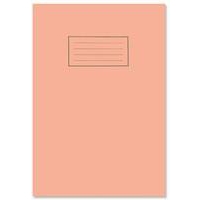 A4 Exercise Book 5mm Square Orange 80 Pages (Pack 10) - EX113