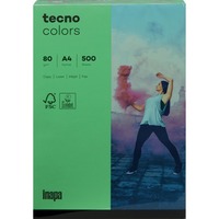 Kopierpapier tecno® colors, DIN A4, 80 g/m², Pack: 500 Blatt, intensivgrün