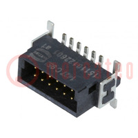 Connector: PCB-cable/PCB; male; PIN: 12; 1.27mm; har-flex®; 2.3A