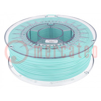 Filament: PLA; Ø: 1,75mm; couleur menthe; 200÷235°C; 1kg