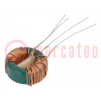 Inductor: wire; THT; 2.2mH; 700mA; 200mΩ; 230VAC; 14x5mm; -20÷50%