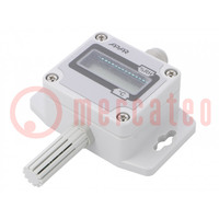 Usup: 18÷30VDC; Range: 0÷30ppm; 5÷50°C; 10÷95%RH; Temp: 5÷50°C