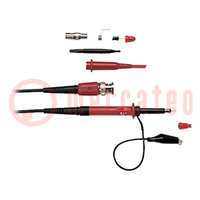 Probe: for oscilloscope; passive; 150MHz; 1: 1,10: 1; 600V; BNC plug