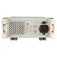 Power supply: programmable laboratory; Ch: 1; 0÷18VDC; 0÷5A; 90W