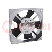 Fan: AC; axial; 120x120x25mm; 117m3/h; 38dBA; ball bearing; 2500rpm