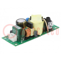 Power supply: switching; open; 25W; 90÷264VAC; 12VDC; 2.1A; 84%