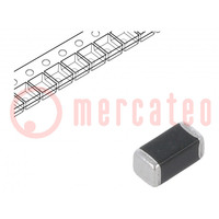 Varistor: metal-oxide; SMD; 1206; 25VAC; 31VDC; 1J; 200A; 65V; 8mW