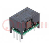 Converter: DC/DC; 3W; Uin: 9÷36V; Uout: 15VDC; Iout: 100mA; THT; CCG3