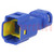 Connector: wire-wire; 560,E-Seal; male; plug; for cable; blue; IP67
