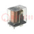Relay: electromagnetic; 4PDT; Ucoil: 10VDC; 2A; miniature; socket