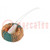 Inductor: wire; THT; 3.3mH; 500mA; 360mΩ; 230VAC; 6.5x5mm; -20÷50%