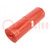 Trash bags; polyetylene LD; red; 240l; 10pcs.