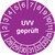 Prüfplakette, UVV Geprüft, in Jahresfarbe, 500 Stück / Rolle, 3,0 cm Version: 28-33 - Prüfplakette 2028-2033