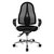 TOPSTAR Sitness 15 Bürostuhl, mit Armlehnen, Belastbar bis 110 kg, Gewicht: 18,4 Version: 02 - blau
