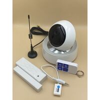 Kit alarma integrado en cámara IP motorizada